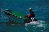 Motorboat, Sint Maarten Caribbean, America