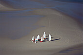 Strandsegler, St. Peter Ording Nordsee, Deutschland