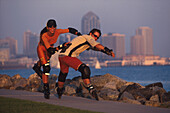 Rollerblading San Diego, Kalifornien, USA