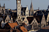 Belfried, Stadtzentrum, Gent, Ost-Flandern Belgien