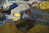 Hafen, Fischer, Fischerboote, Iraklion, Kreta Griechenland