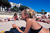 Plage de la Croisette, Cannes Cote d'Azur, France