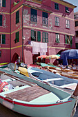Boats, Vernazza, Cinque Terre Ligurien, Italy