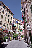 Alley, Riomaggiore, Cinque Terre, Liguria Italy