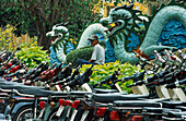 Drachenmotive, Zoologischer Garten, Saigon Vietnam