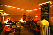 Berlin, Simon Dach Strasse, Cocktailbar Dachkammer, pr