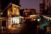 Bourbon Street, French Quarter, New Orleans, Louisiana, USA