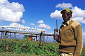 Guide on ngong hill, people men with walkietalkie