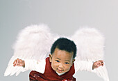 Baby with white wings