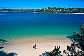 Spaziergang, Manly Beach, NSW Australien