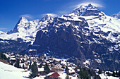Jungfrau Top Ski Region, Muerren Switzerland