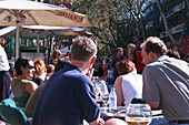 Café on the Rambia, Barcelona Spain