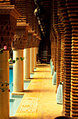 Colonnade in La Sultana Hotel, Marrakesh, Morocco