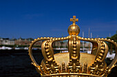 Skeppsholmbron bridge crown, Stockholm, Sweden
