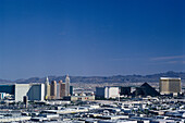 Southern end of The Strip, Las Vegas Nevada, USA