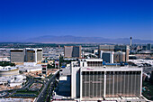 North View from Eiffel Tower, Las Vegas Nevada, USA