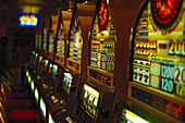 Slots at Aladdin Casino, Las Vegas Nevada, USA