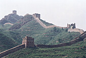Blick auf die chinesische Mauer, Simitai, China, Asien