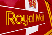 Royal Mail red, London, England Great Britain