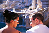 Lovers, Trevi Fountain, Rome, Lazio Italy