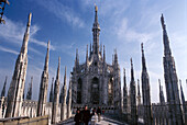 Milan dome, Dom de Milan, Duomo di Santa Maria Nascente, Milan, Dom de Milan, Lombardia, Italy