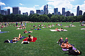 Sheeps Meadow, Central Park, Manhattan, New York USA