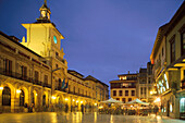 Town Hall, Plaza Del Ayuntamiento, Oviedo, Asturias, Spain