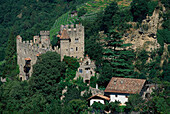 Tyrol Castle near Meran, South Tyrol Italy