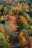 View from Obelisk, Old Bennington Vermont, USA