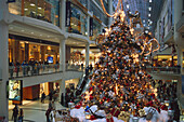 Christmas shopping, Eaton Centre Toronto, Canada