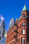 Downtown with Gooderham, Building and BCE Platz Toronto, Canada