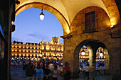 Plaza Mayor, Salamanca, Castilla Spain