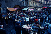 Markt, Catania, Sizilien Italien