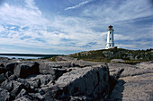 Lighthouse, Louisbourg, Nova Scotia Canada