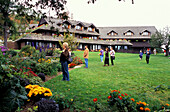 Hotel, Vermont, Trapps Family, Lodge, Stowe, USA