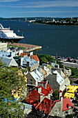 Harbour, Cruiseship, Quebec, Canada