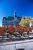 City Hall at autumn, Old Town, Montreal Prov. Quebec, Canada
