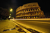 Colosseo Kolosseum, an Via, dei Fori Imperiali Rom, Italien