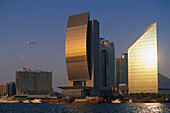 Nat. Bank, Creek Tower, Handelskammer, Dubai Creek Dubai, VAE