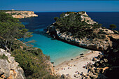 Cala S'Amonia, Santany, Ostküste, Mallorca, Spanien