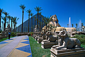 Entrance, Hotel Luxor, Las Vegas, Nevada USA