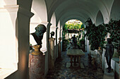 Villa San Michele, Anacapri, Capri, Kampanien Italien
