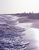 Strand von Santa Maria im Sonnenlicht, Sal, Kap Verde, Afrika