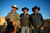 Cowboys von der LX Ranch, bei Amarillo, Panhandle, Texas, USA