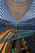 Interior of Tokyo International Forum, Tokyo, Japan