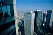 Aussichtsetage im Rathaus Shinjuku, Architekt: Kenzo Tange, , Buerohochhaeuser Shinjuku, Tokyo, Japan