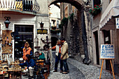 Antiquitätengeschäft, Malcesine, Gardasee Trentino, Italien