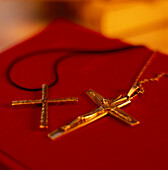 Holy cross on bible, Symbols