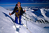 Aufstieg, Grossglockner, Salzburger Land Oesterreich