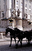 Hoher Markt, Vermaehlungsbrunnen, Vienna, Austria Europe